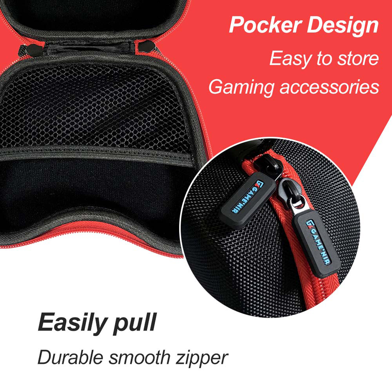 GAME'NIR Switch Pro handle protection storage box